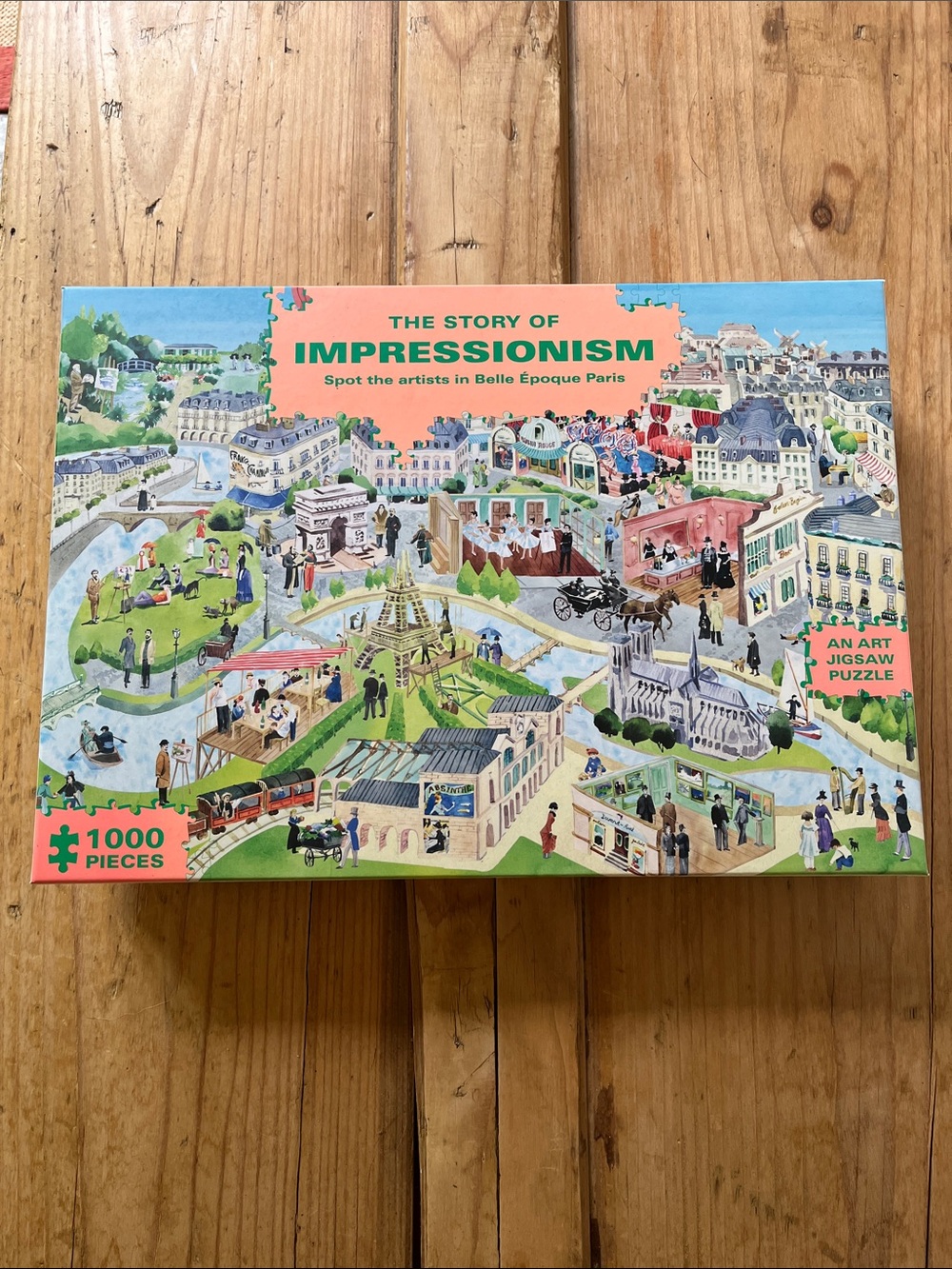 New! 1000 Piece The Story of Impressionism Art Jigsaw Puzzle Paris, France